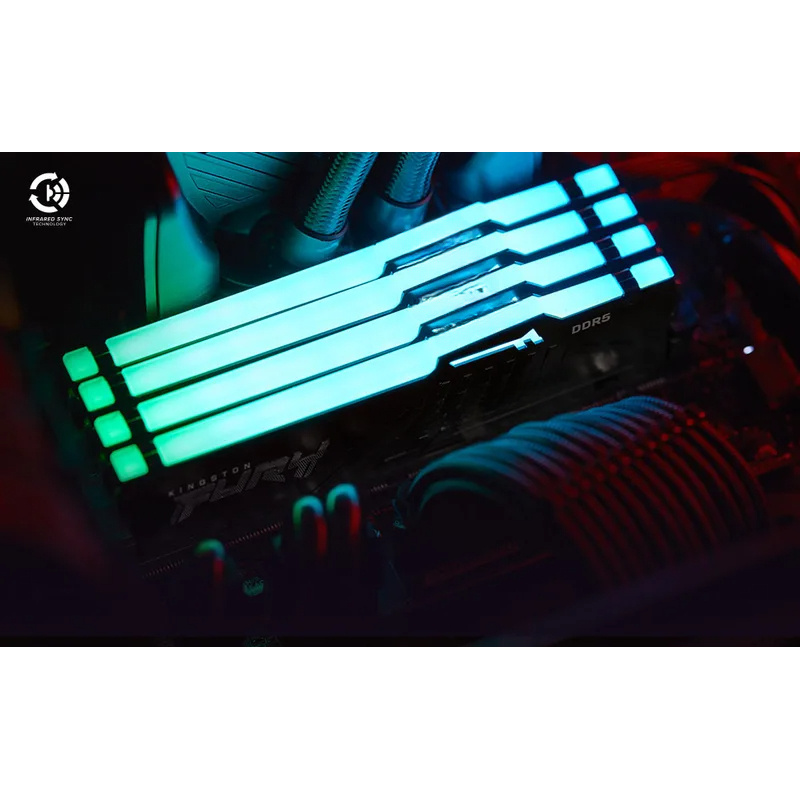 Kingston FURY White RGB 32G(2x - 64Gb Ddr5 6000Mhz Cl30 2X32Gb Desktop incelemesi ve fiyatı
